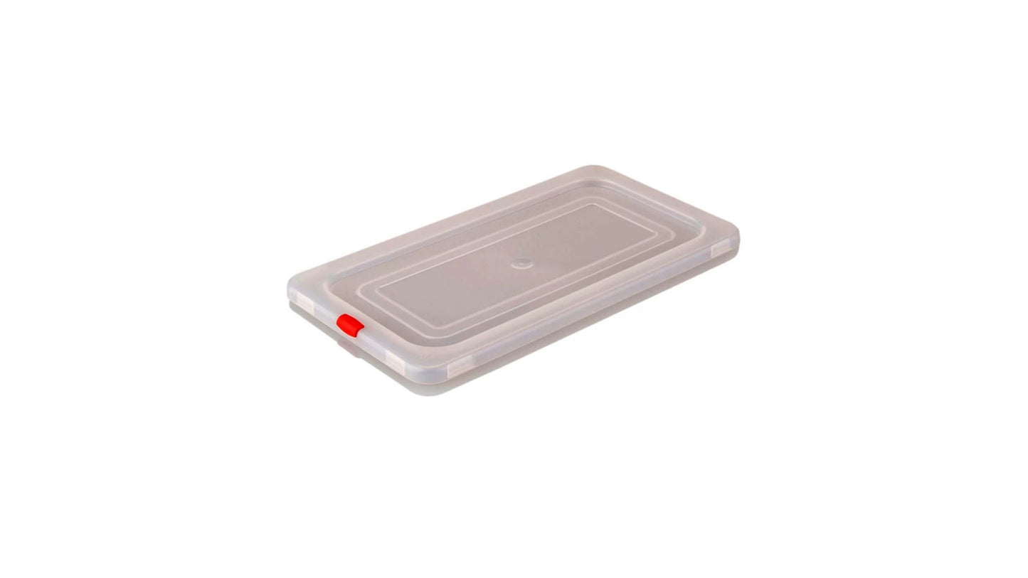 KAPP Polypropylene Food Pan Lid White-Clear