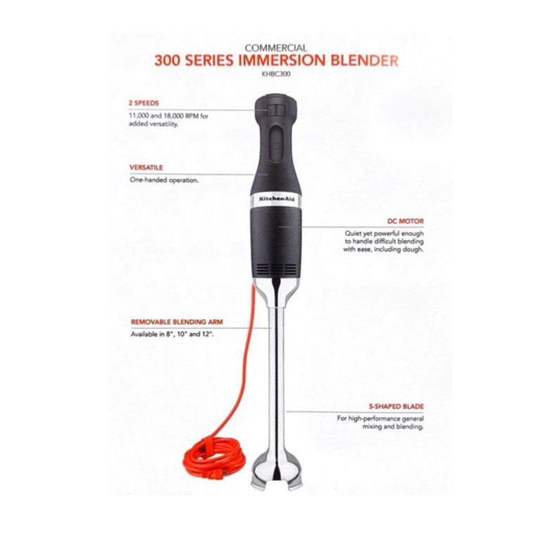 300 Series Immersion Blender Model KHBC300