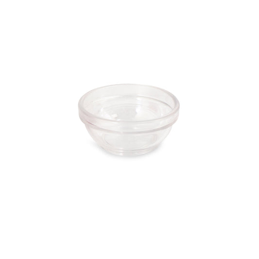 KAPP Polycarbonate Sauce Cup Smooth Finish 8 Oz. Clear. Sold by 24 Pieces.