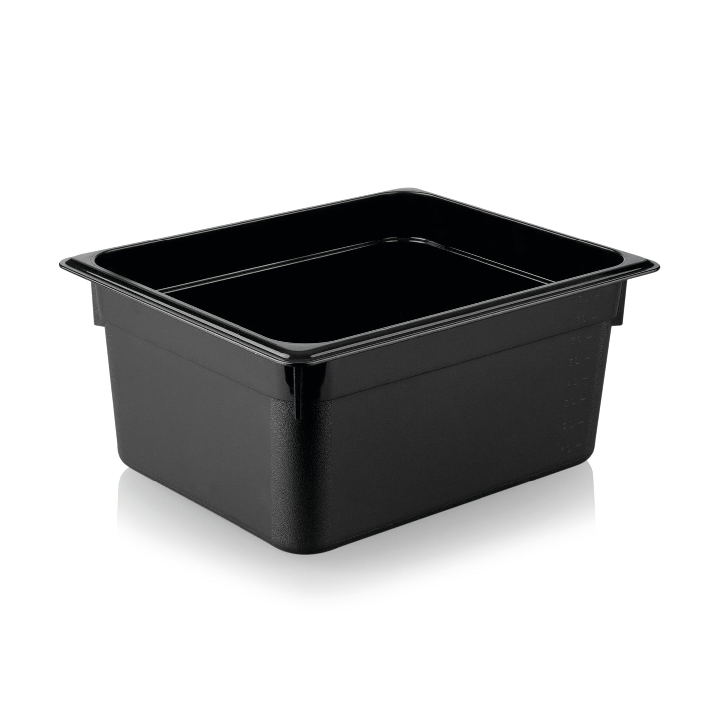 KAPP Polycarbonate Food Pan Black - 1/1