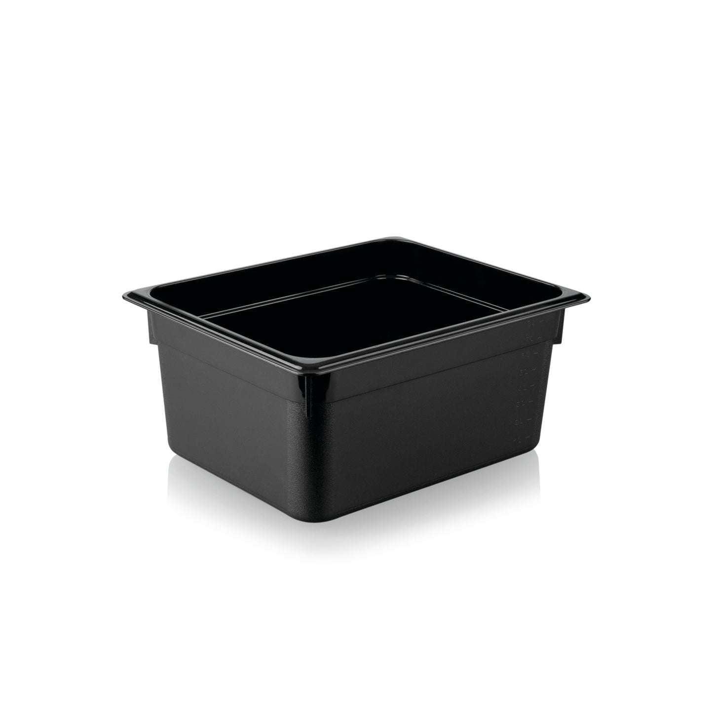 KAPP Polycarbonate Food Pan Black - 1/2