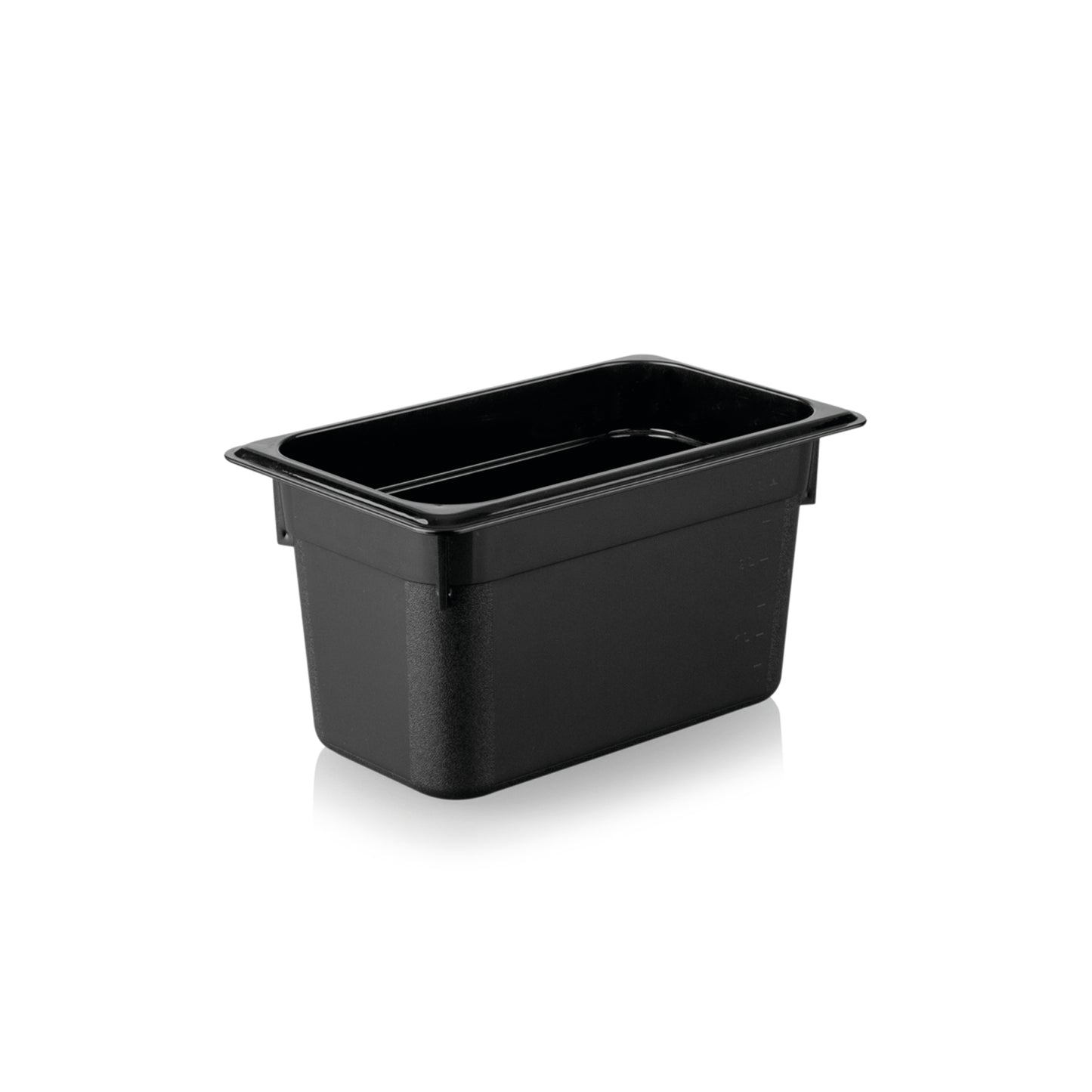 KAPP Polycarbonate Food Pan Black - 1/3