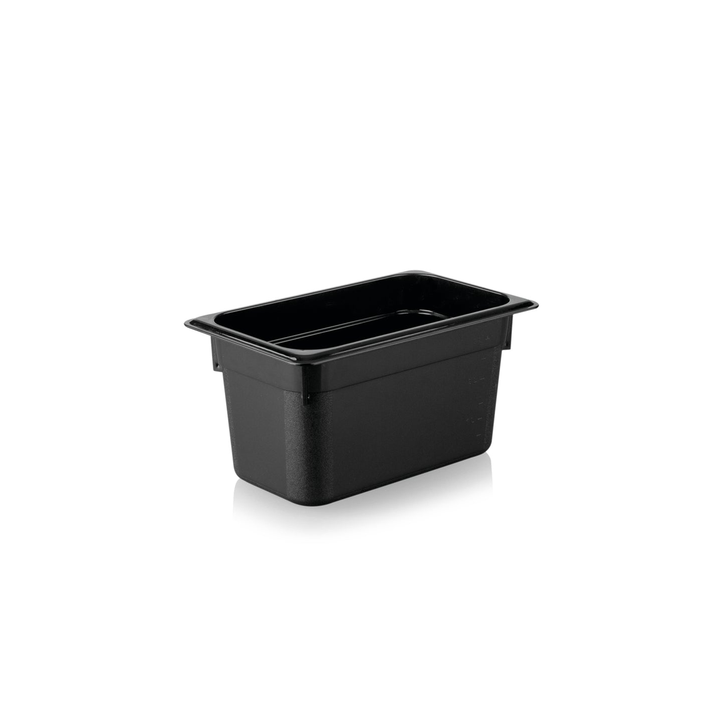 KAPP Polycarbonate Food Pan Black - 1/4