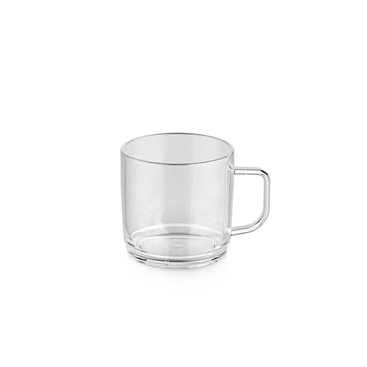 KAPP Polycarbonate Mug - Clear & White. Sold by Dozen.