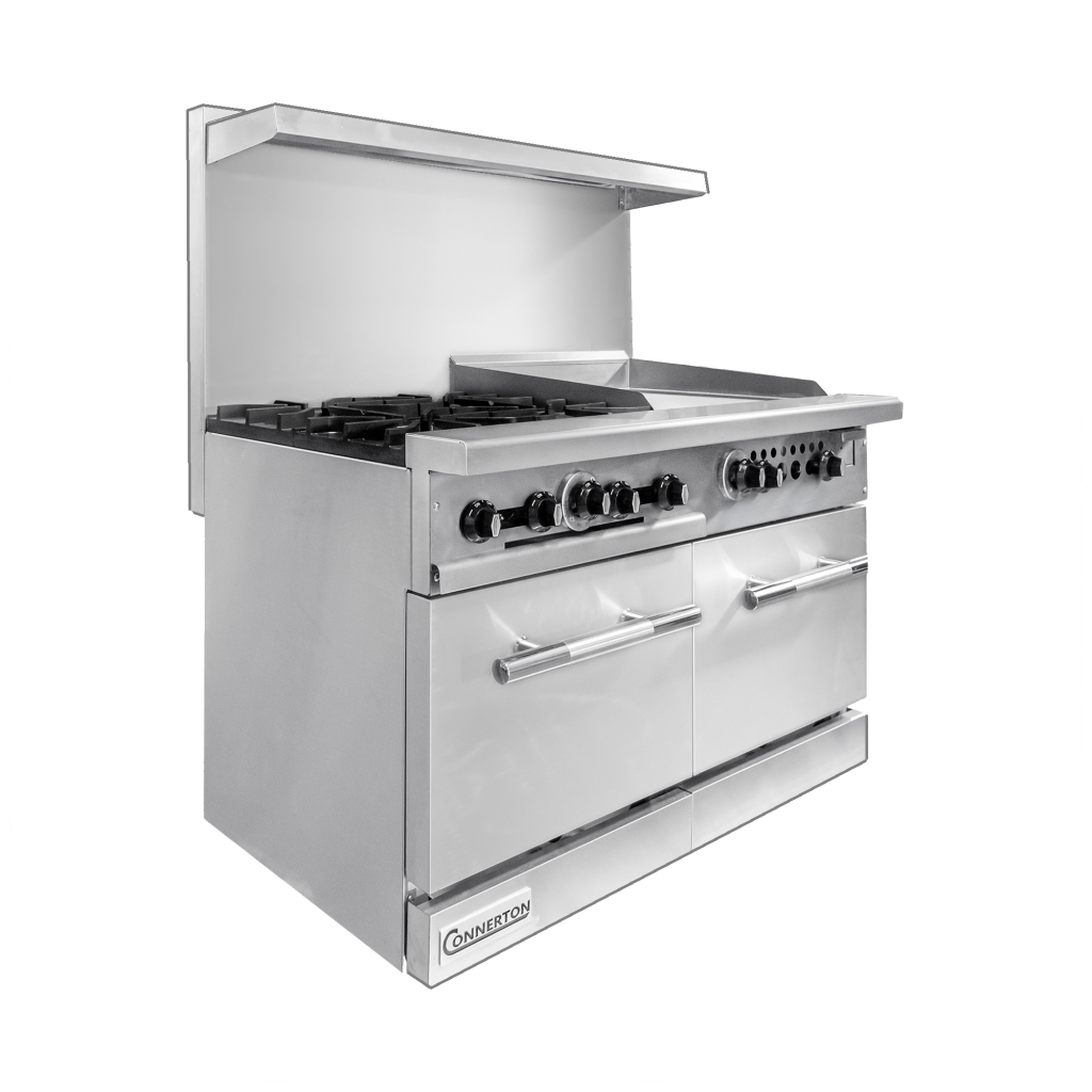 Connerton CN48-4-24G-2OV Restaurant Gas Range