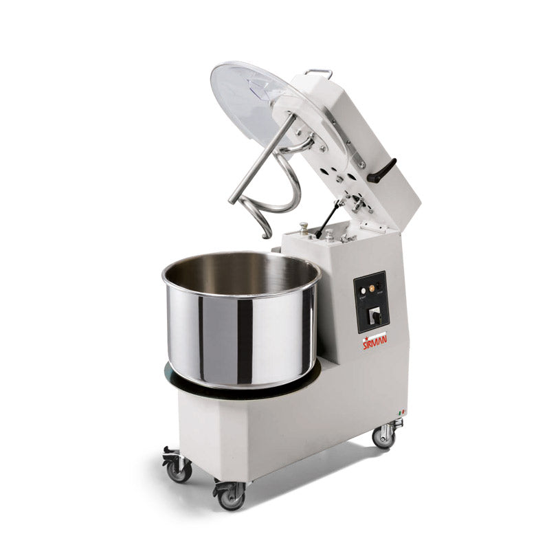 SIRMAN Spiral Mixer - Model Hercules 50 TA - 55 Qt.