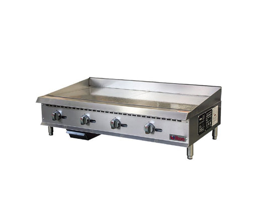 IKON Natural Gas 48" 4 Burner Manual Griddle - Model IMG-48