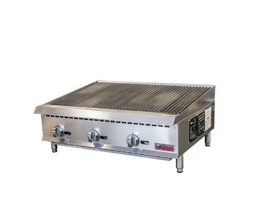 IKON Natural Gas 36" Radiant Charbroiler - Model IRB-36