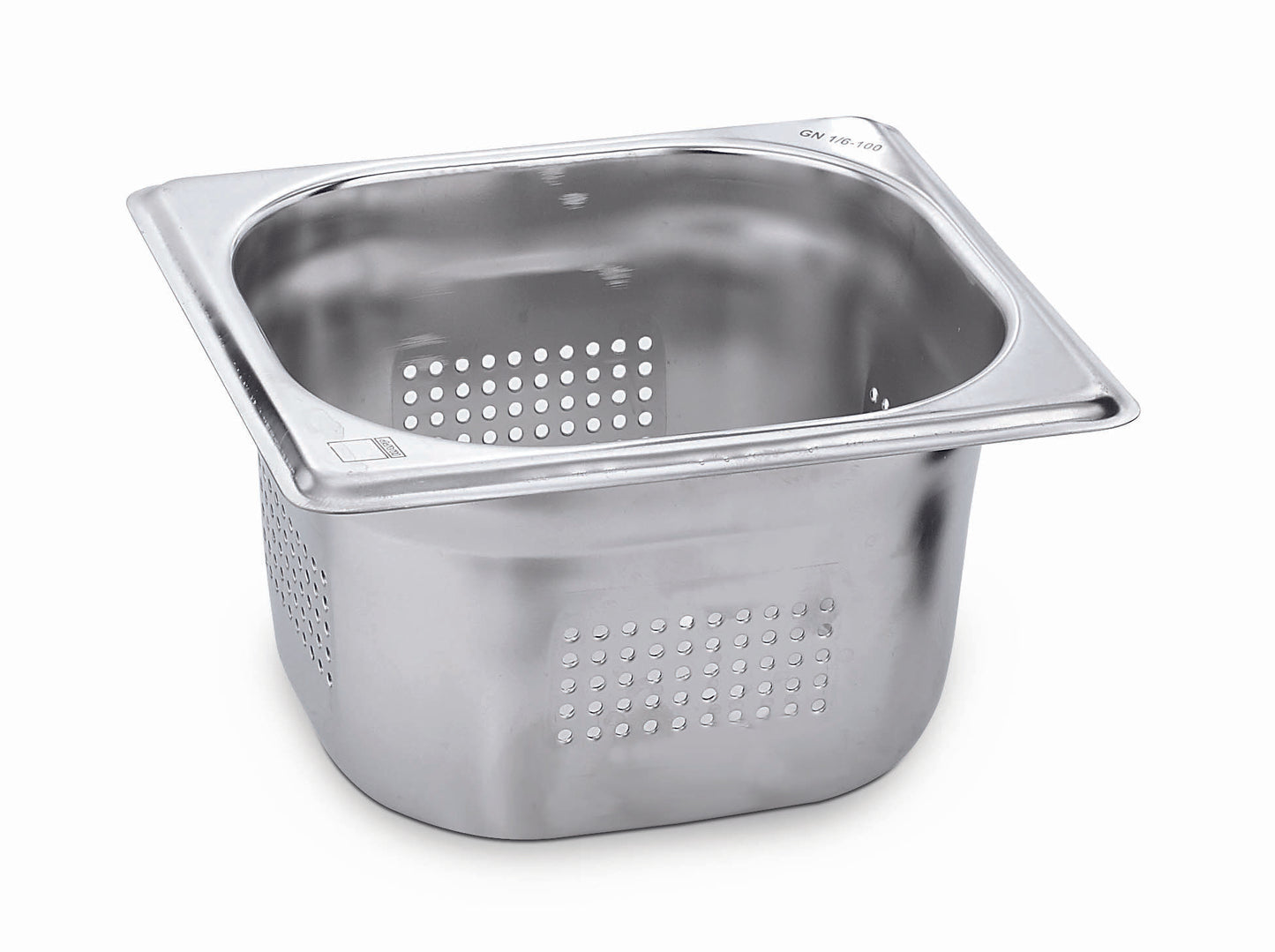 KAPP Food Pans Perforated 1/6 - Stainless Steel