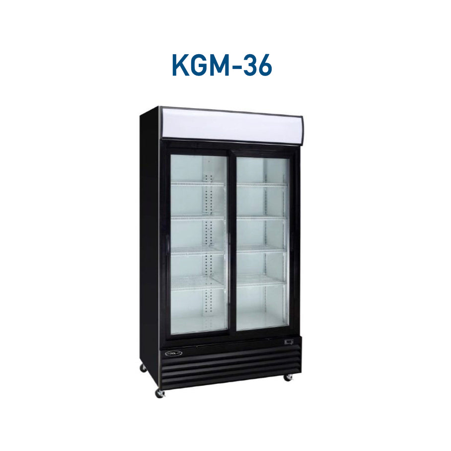 KOOL-IT Glass Door Refrigerator Model KGM