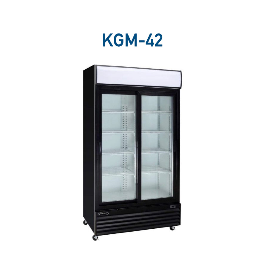 KOOL-IT Glass Door Refrigerator Model KGM