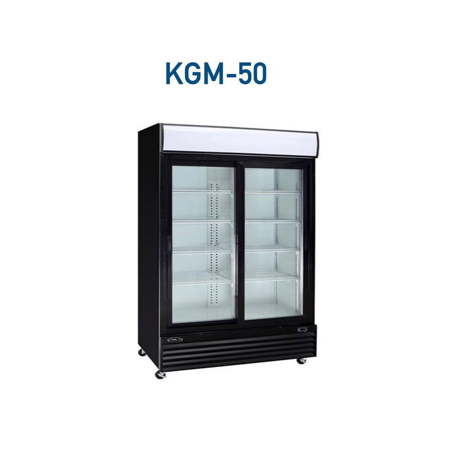 KOOL-IT Glass Door Refrigerator Model KGM